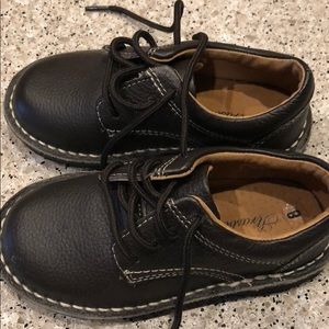 Boys leather shoes